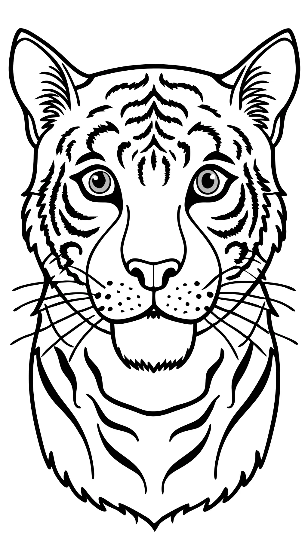 wild cat coloring pages